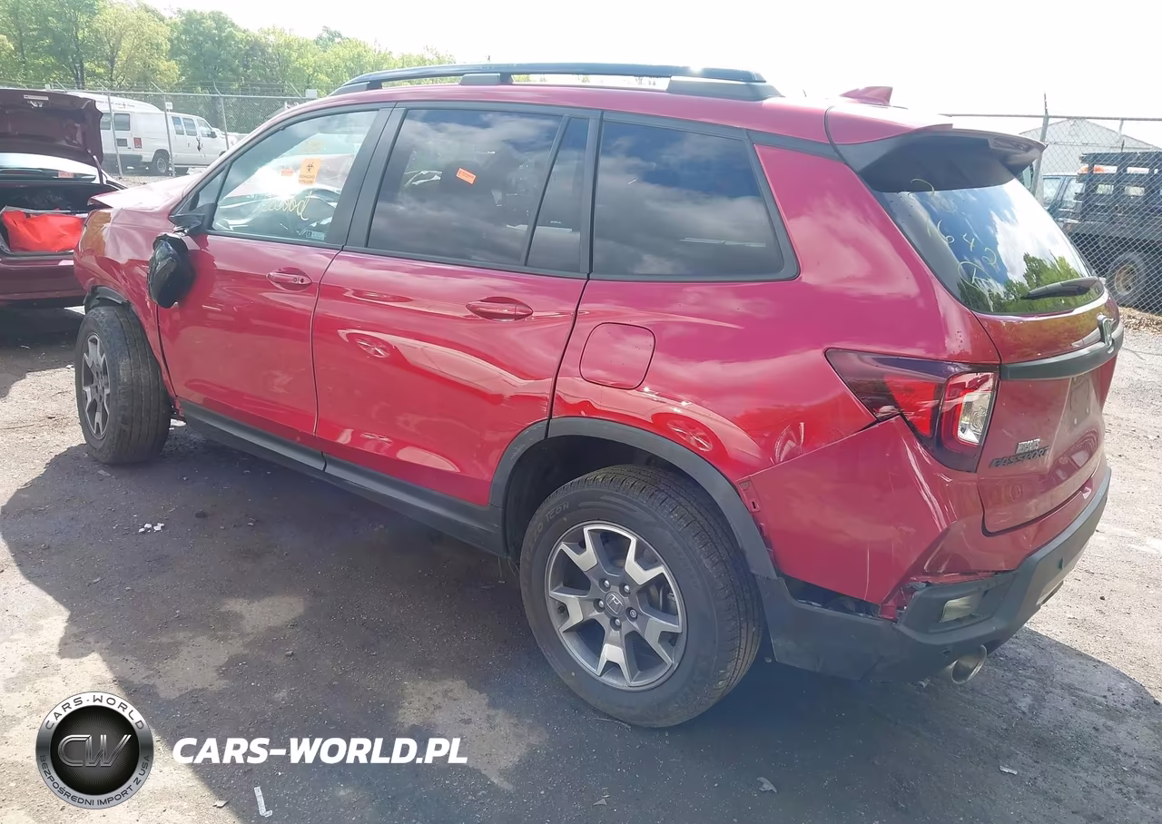 2022 Honda Passport Awd Trailsport VIN:5FNYF8H6XNB012769 - 3