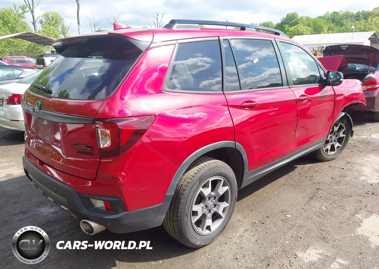 2022 Honda Passport Awd Trailsport VIN:5FNYF8H6XNB012769 - 4