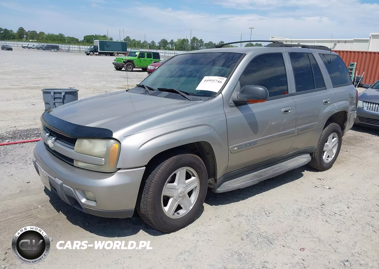 2002 Chevrolet Trailblazer Ltz VIN:1GNDS13S922143784 - 2