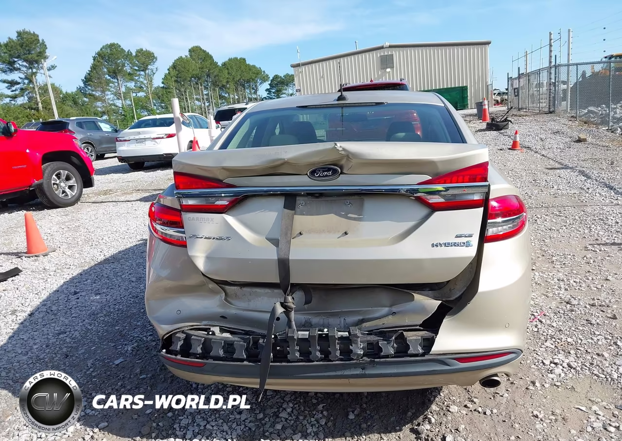 2018 Ford Fusion Hybrid Se VIN:3FA6P0LU3JR165164 - 16