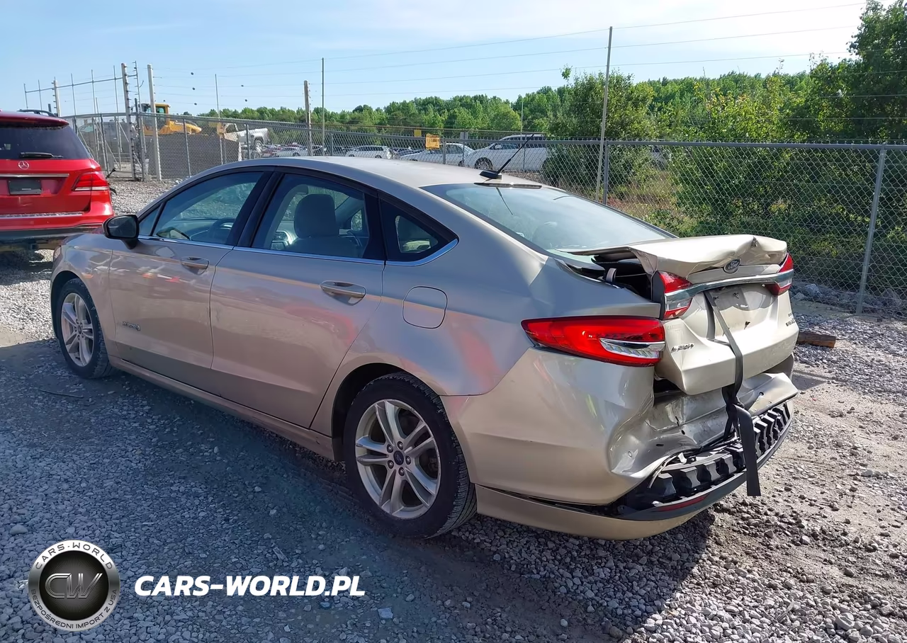 2018 Ford Fusion Hybrid Se VIN:3FA6P0LU3JR165164 - 3