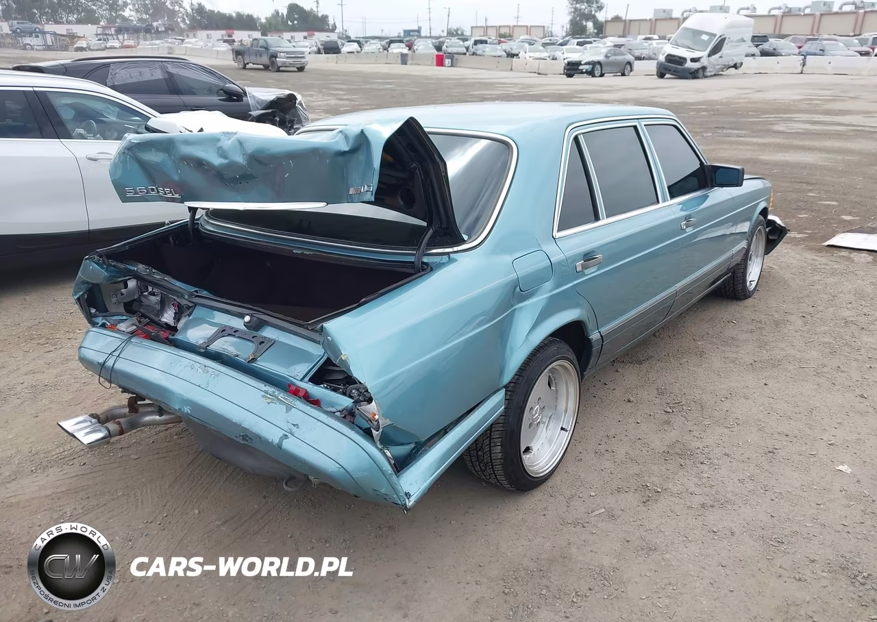 1991 Mercedes-Benz 560 Sel VIN:WDBCA39E5MA602658 - 4