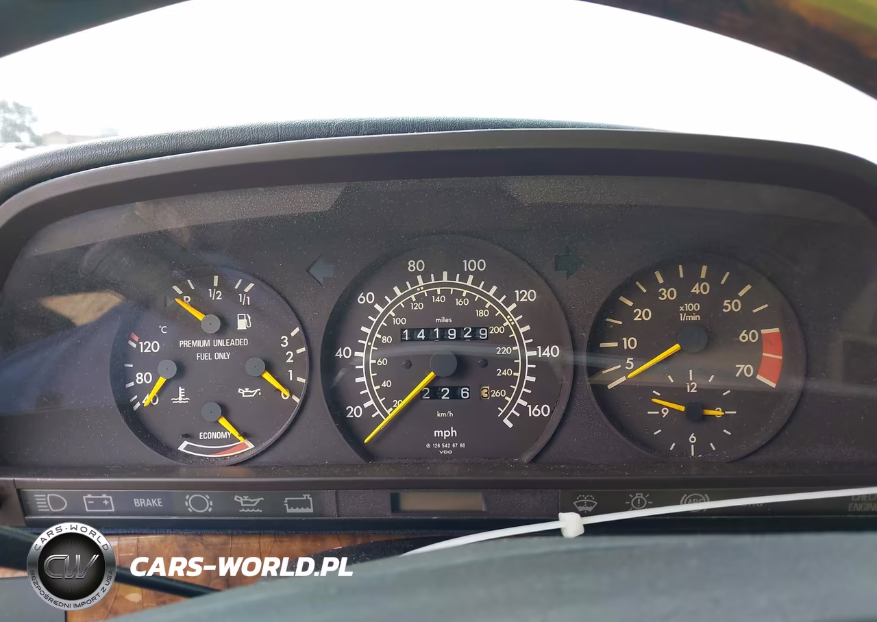 1991 Mercedes-Benz 560 Sel VIN:WDBCA39E5MA602658 - 7