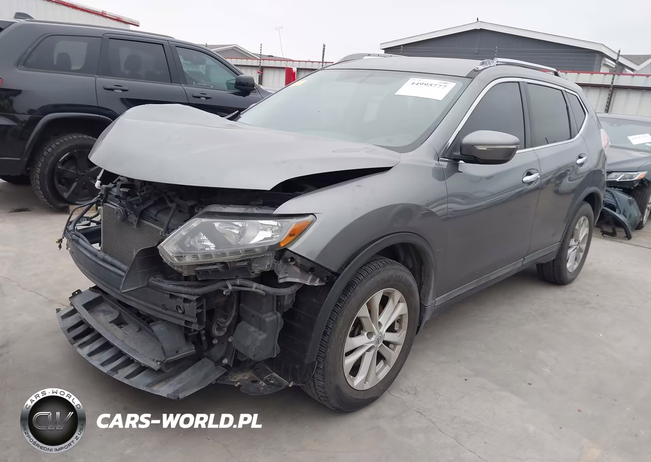 2015 Nissan Rogue Sv VIN:5N1AT2ML0FC899540 - 2