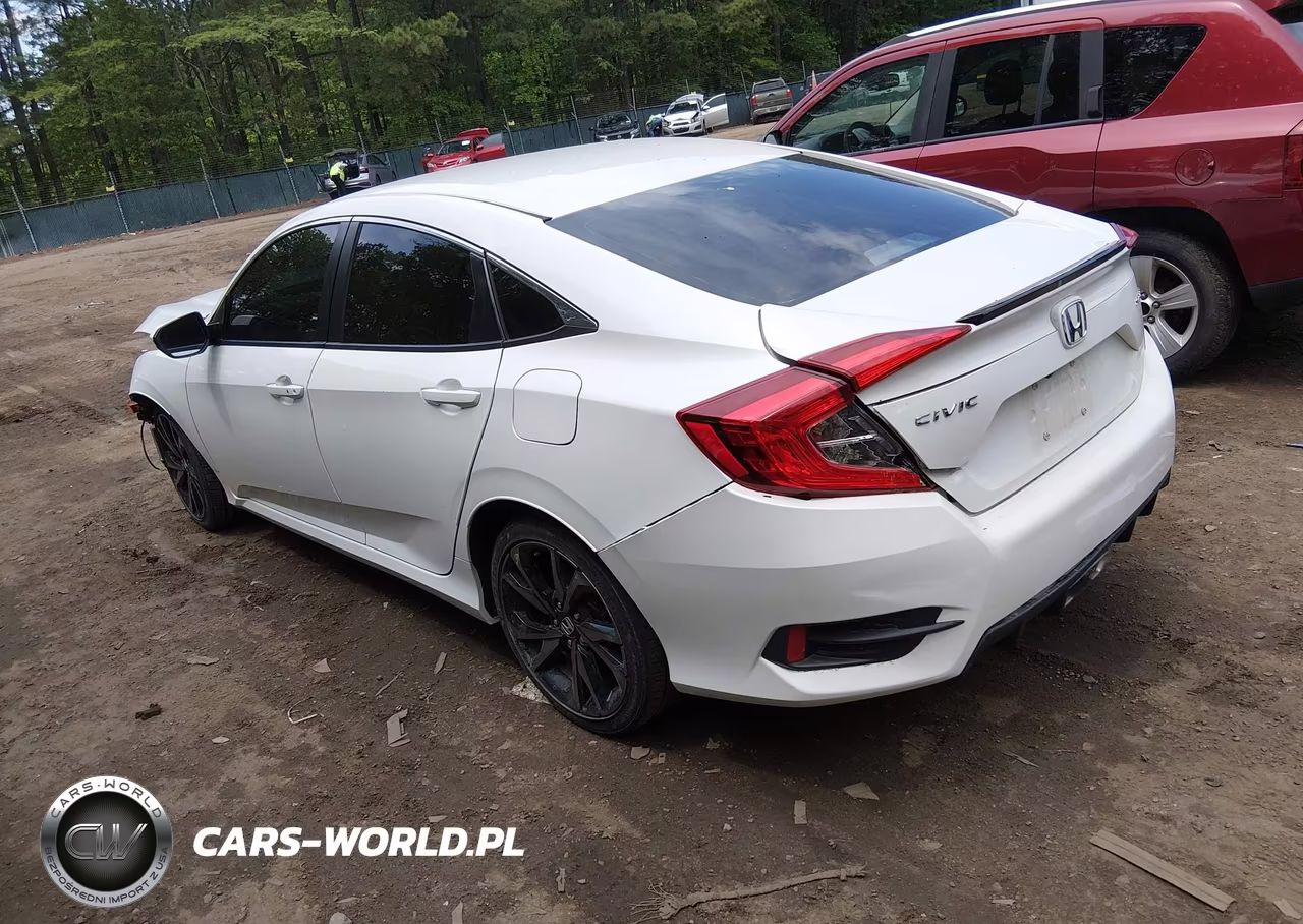 2019 Honda Civic Sport VIN:2HGFC2F8XKH598849 - 3