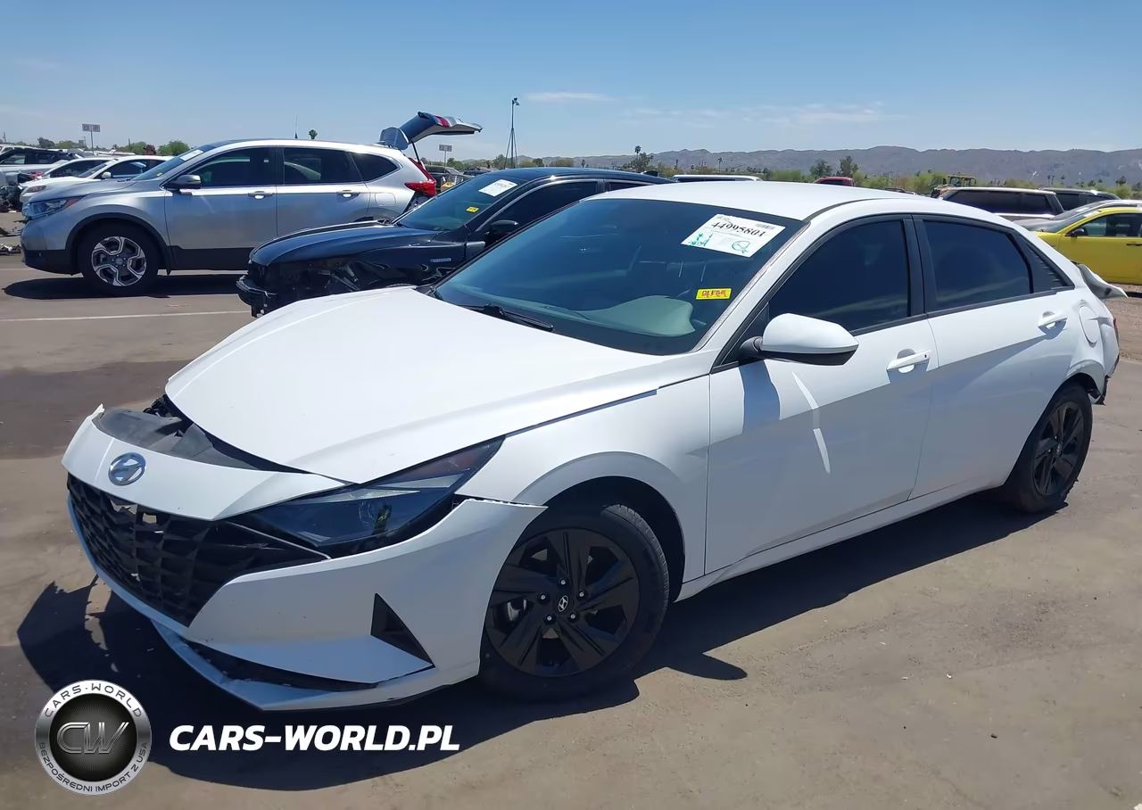 2021 Hyundai Elantra Sel VIN:5NPLM4AG7MH048351 - 2