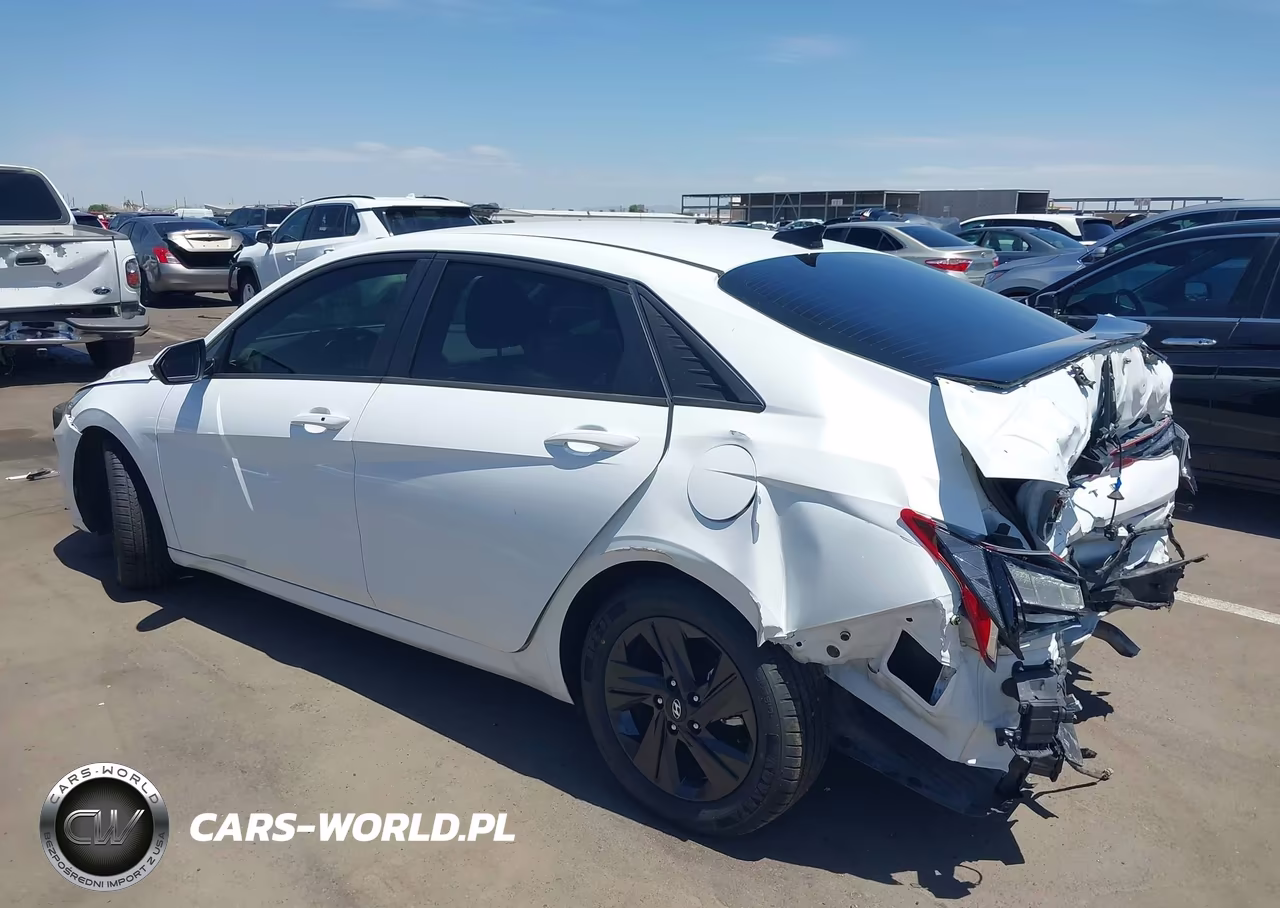 2021 Hyundai Elantra Sel VIN:5NPLM4AG7MH048351 - 3