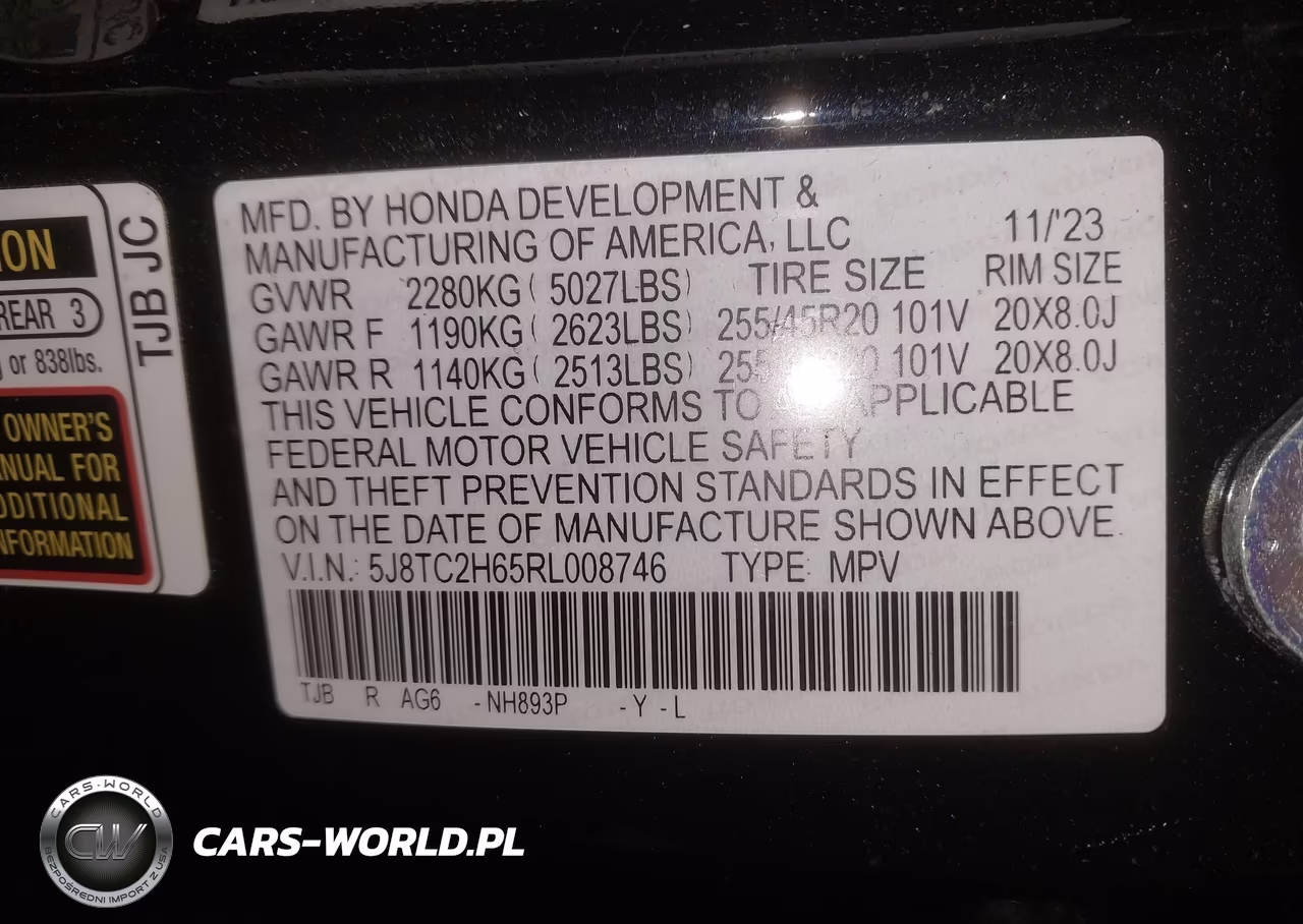 2024 Acura Rdx A-Spec Package VIN:5J8TC2H65RL008746 - 9