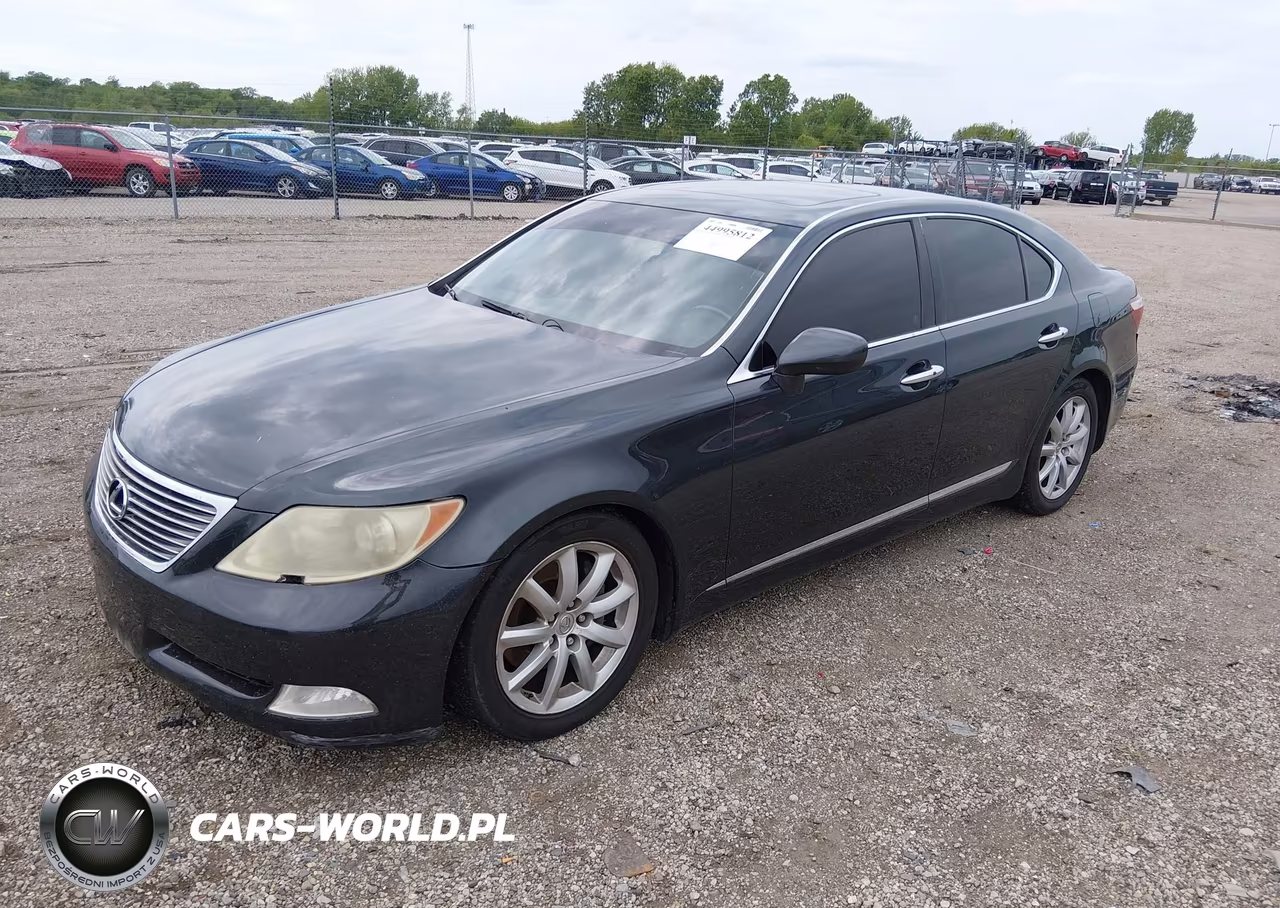 2007 Lexus Ls 460 VIN:JTHBL46F975029317 - 2