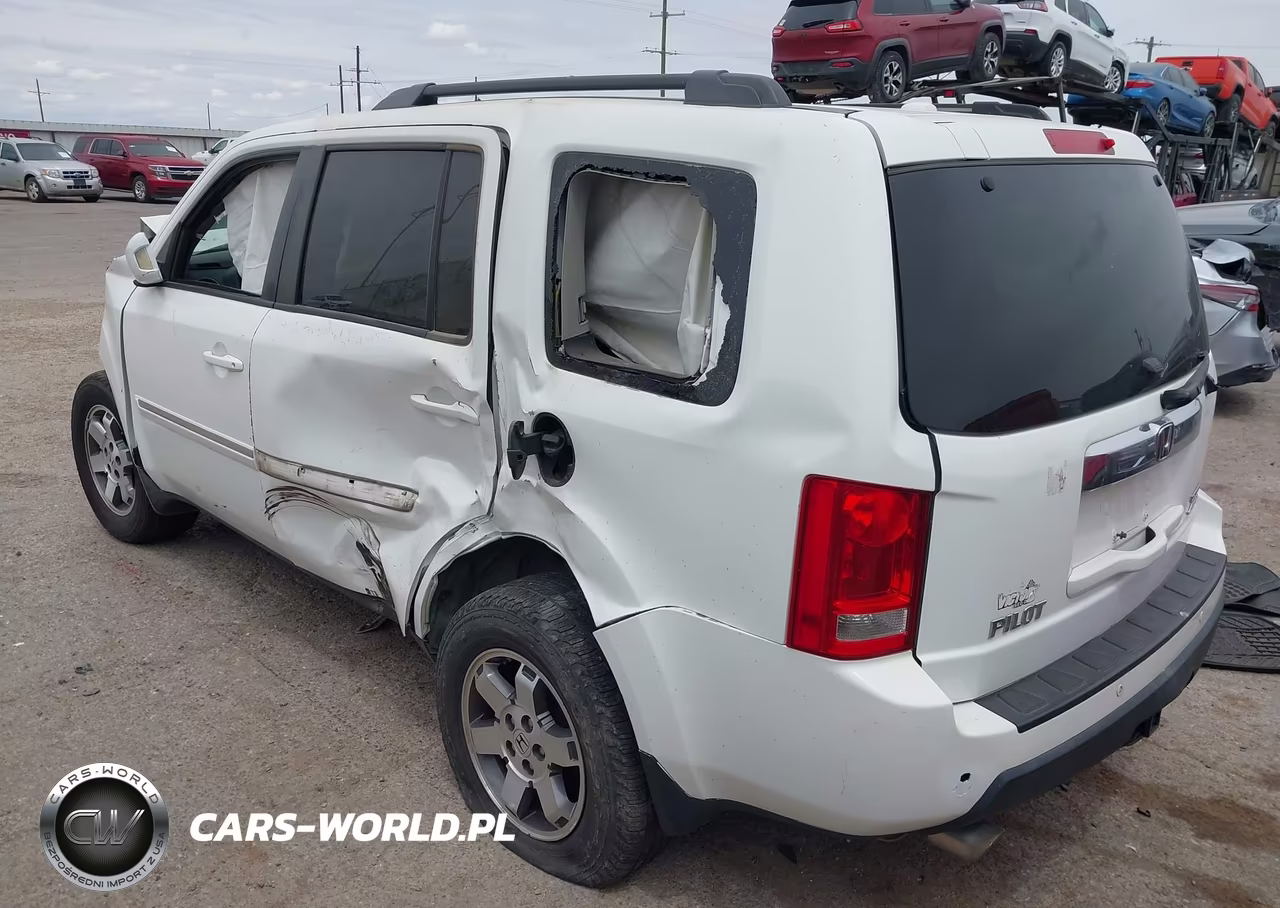 2009 Honda Pilot Touring VIN:5FNYF488X9B017096 - 3