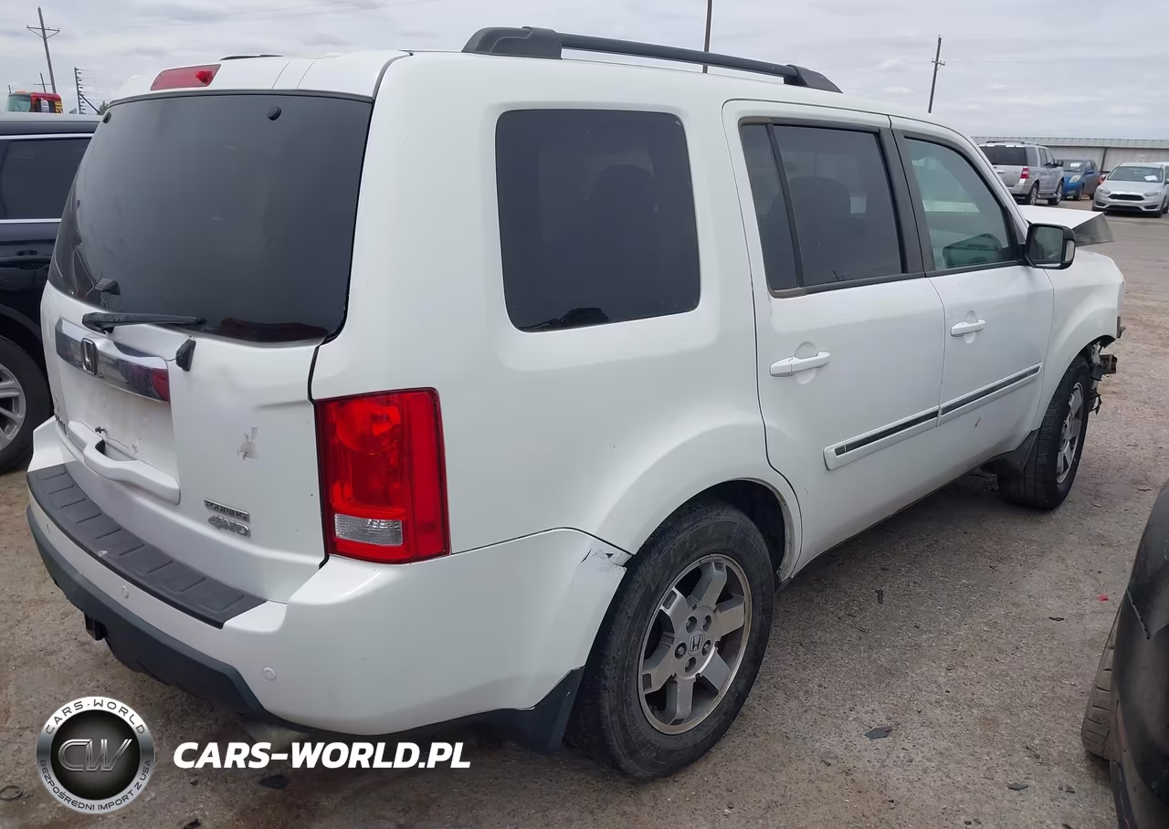 2009 Honda Pilot Touring VIN:5FNYF488X9B017096 - 4
