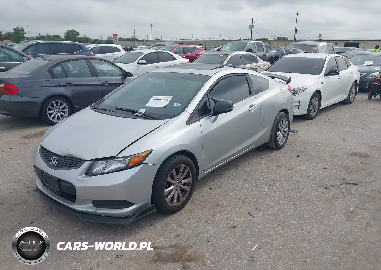 2012 Honda Civic Ex VIN:2HGFG3B82CH562848 - 2