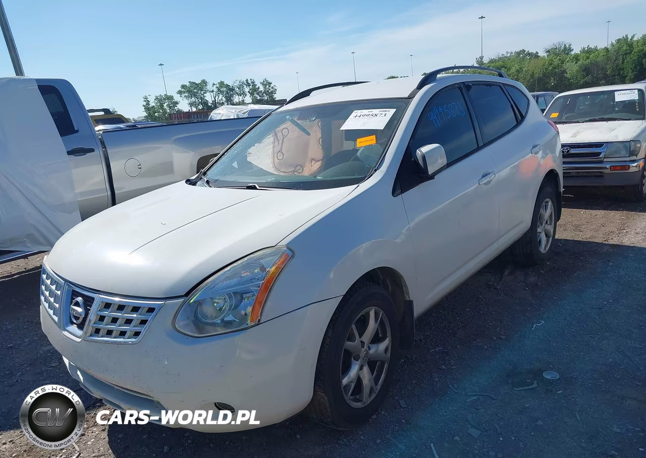 2008 Nissan Rogue Sl VIN:JN8AS58T48W300373 - 2