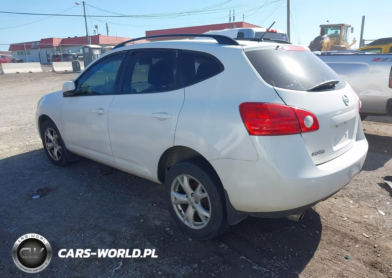 2008 Nissan Rogue Sl VIN:JN8AS58T48W300373 - 3