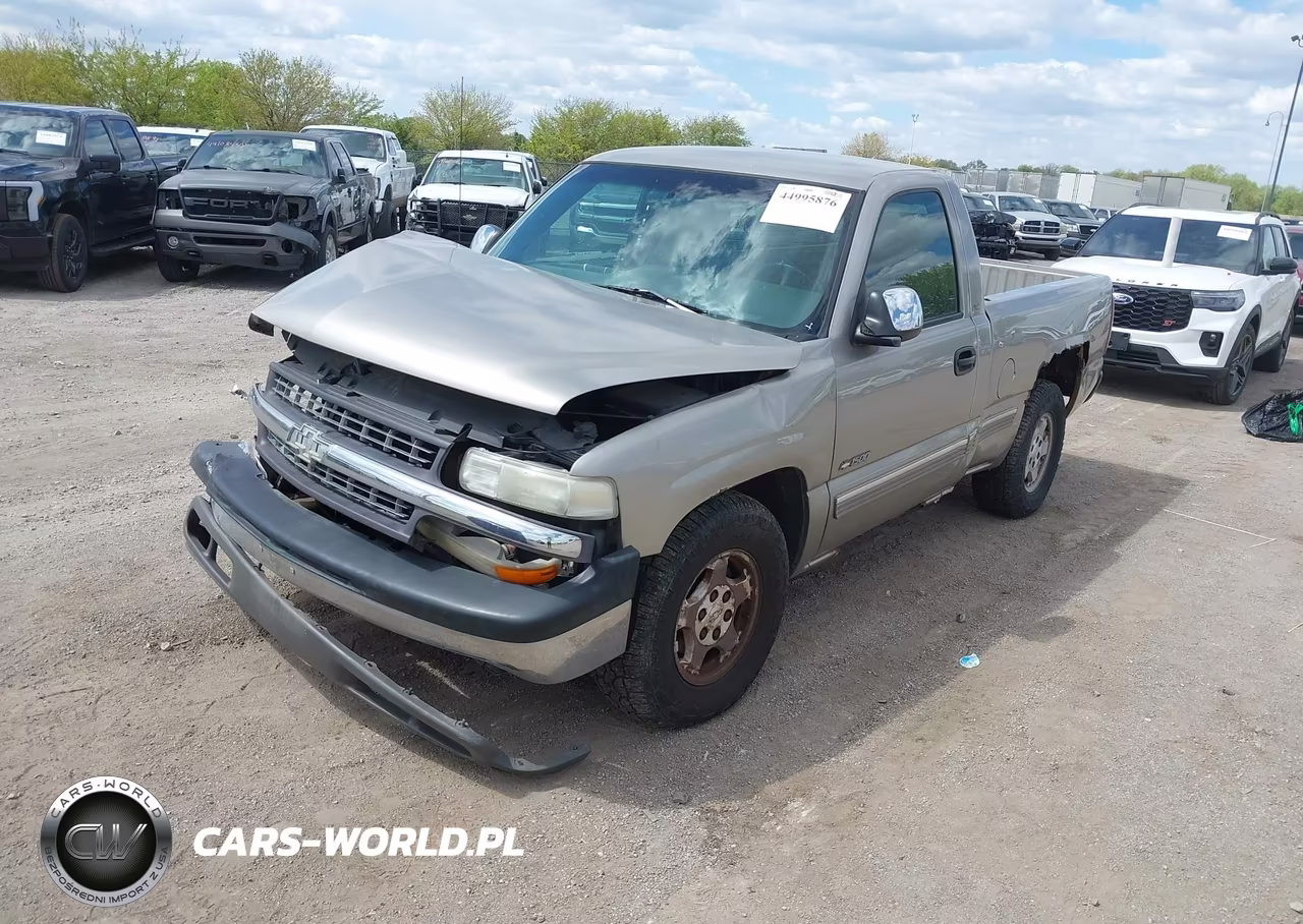 2000 Chevrolet Silverado 1500 Ls VIN:1GCEC14T8YZ229427 - 2