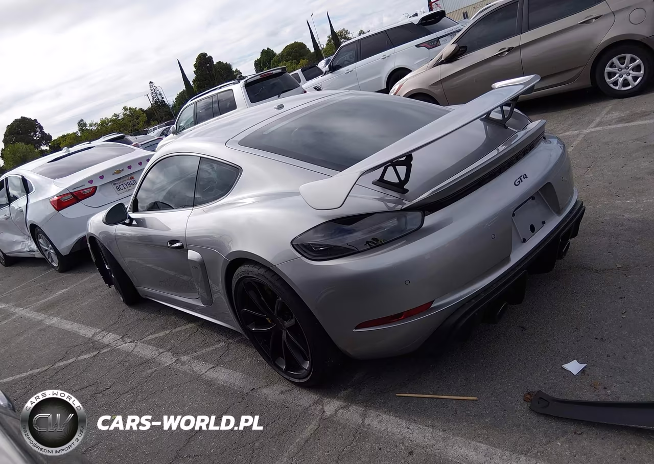 2020 Porsche 718 Cayman Gt4 VIN:WP0AC2A85LS289204 - 3