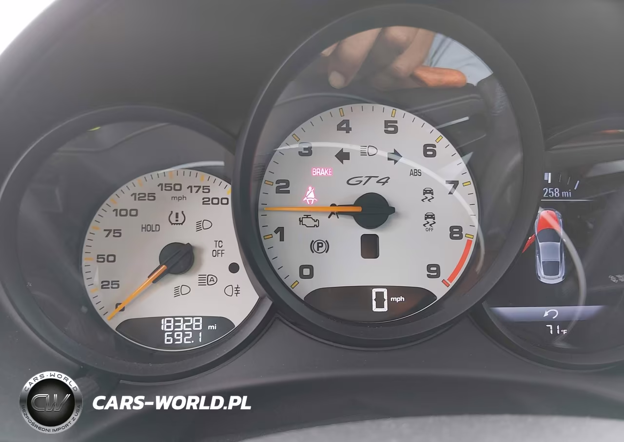 2020 Porsche 718 Cayman Gt4 VIN:WP0AC2A85LS289204 - 7