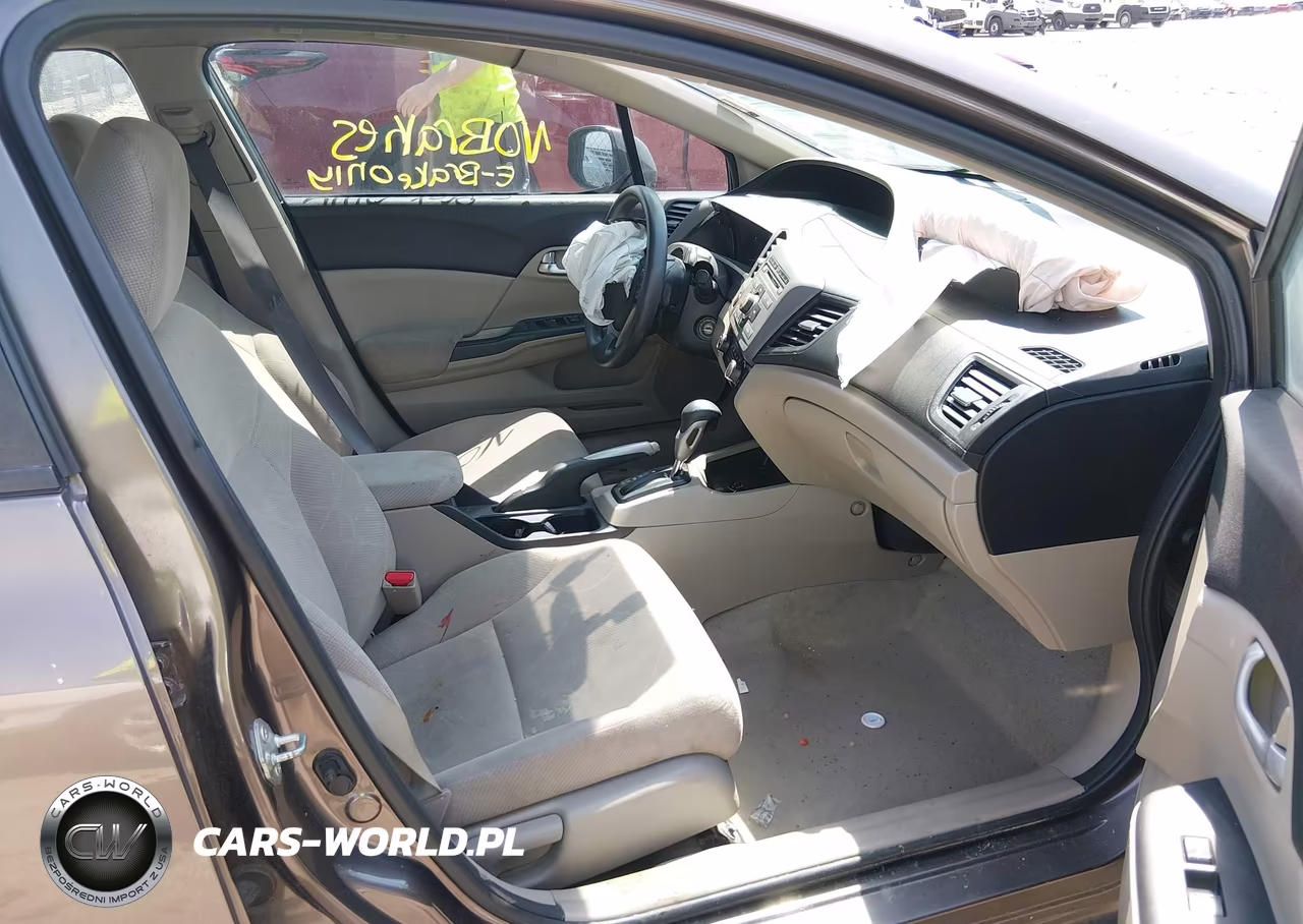 2012 Honda Civic Lx VIN:2HGFB2F5XCH537978 - 5