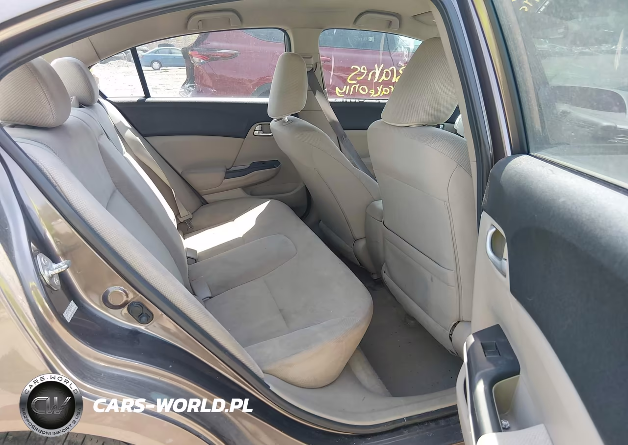 2012 Honda Civic Lx VIN:2HGFB2F5XCH537978 - 8