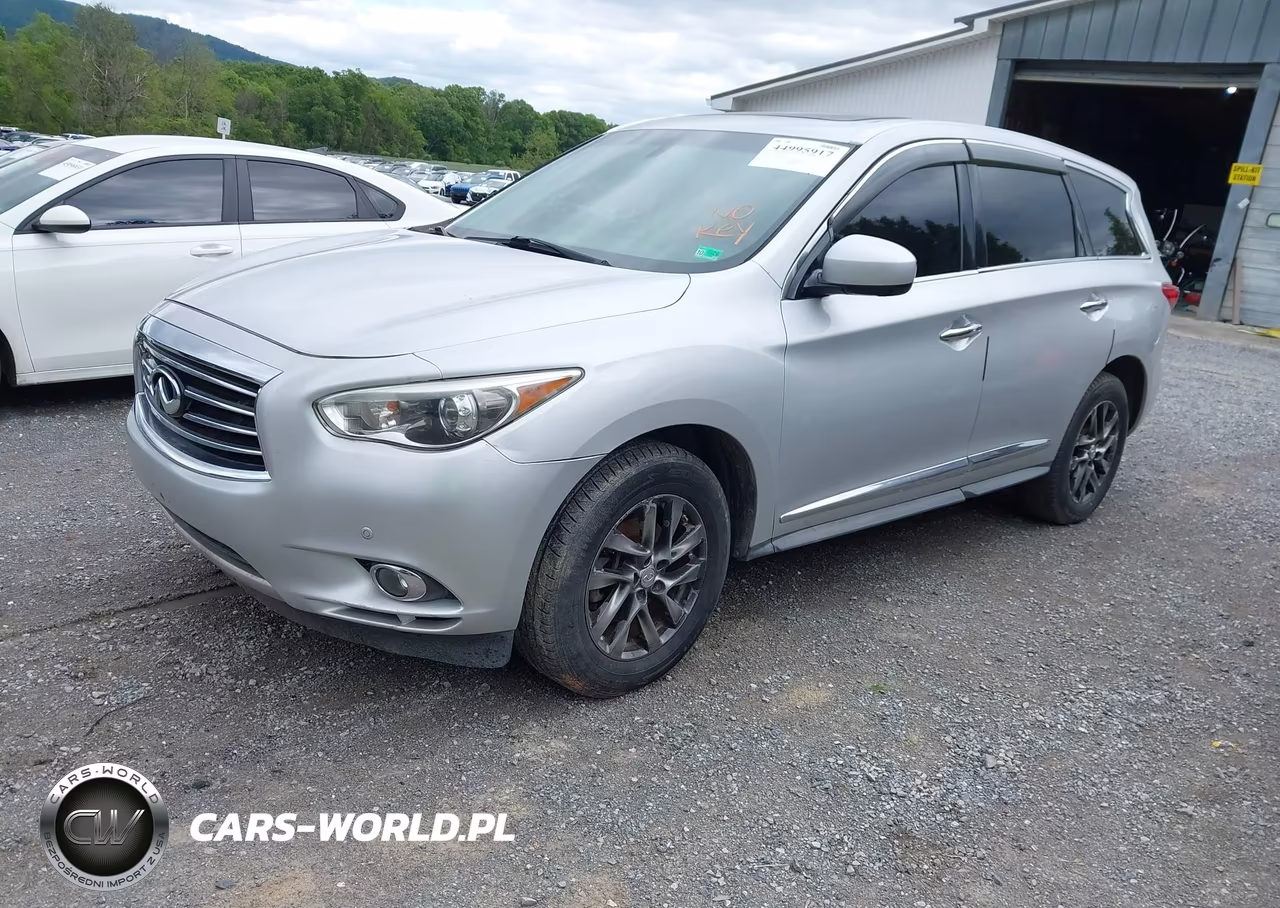 2013 Infiniti Jx35 VIN:5N1AL0MM0DC333680 - 2