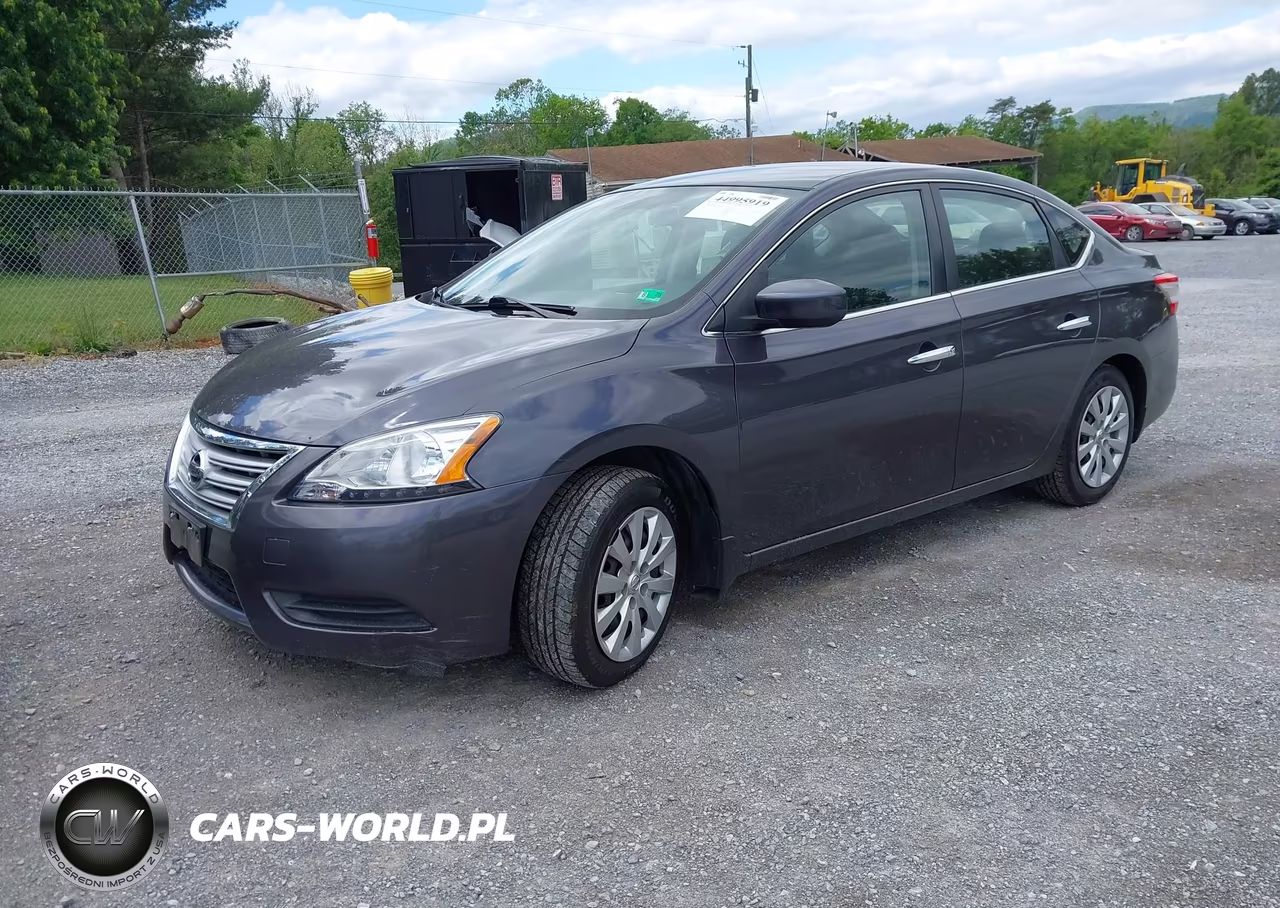 2014 Nissan Sentra Fe+ S-Fe+ Sv-S-Sl-Sr-Sv VIN:1N4AB7APXEN854402 - 2