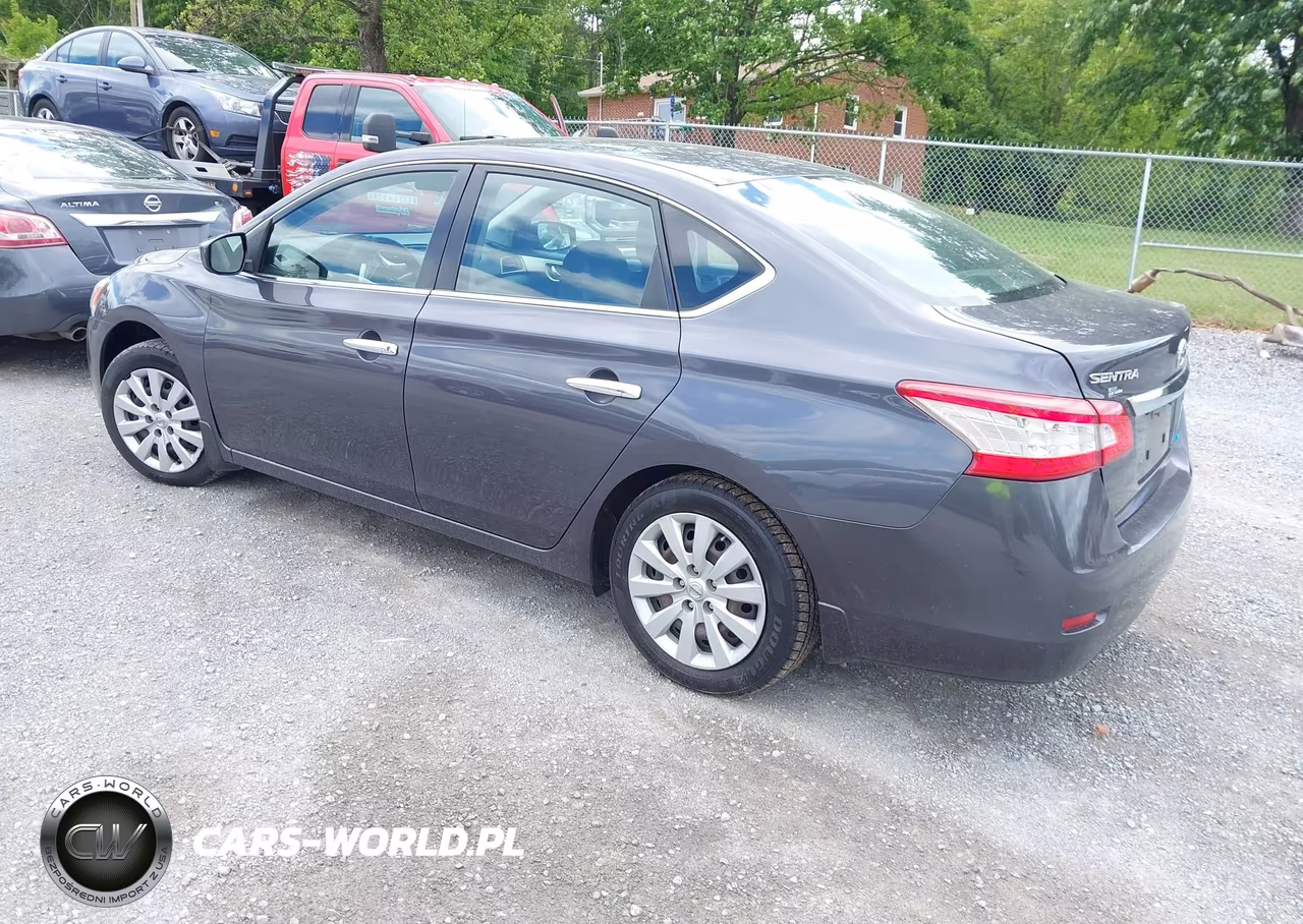 2014 Nissan Sentra Fe+ S-Fe+ Sv-S-Sl-Sr-Sv VIN:1N4AB7APXEN854402 - 3