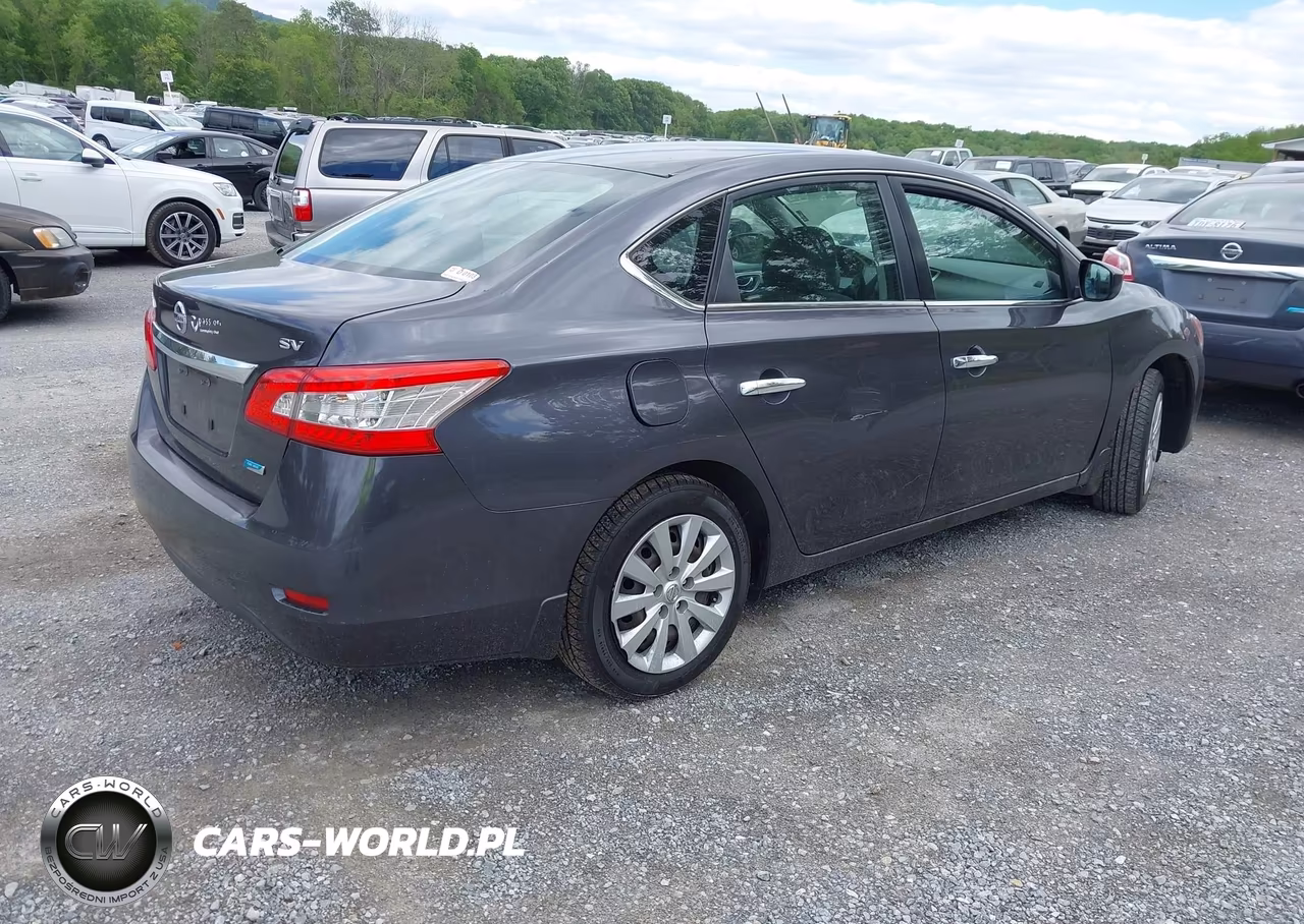 2014 Nissan Sentra Fe+ S-Fe+ Sv-S-Sl-Sr-Sv VIN:1N4AB7APXEN854402 - 4