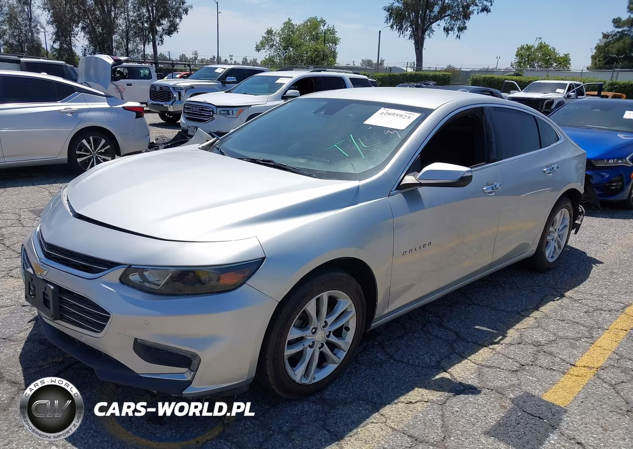 2017 Chevrolet Malibu 1Lt VIN:1G1ZE5STXHF122525 - 2