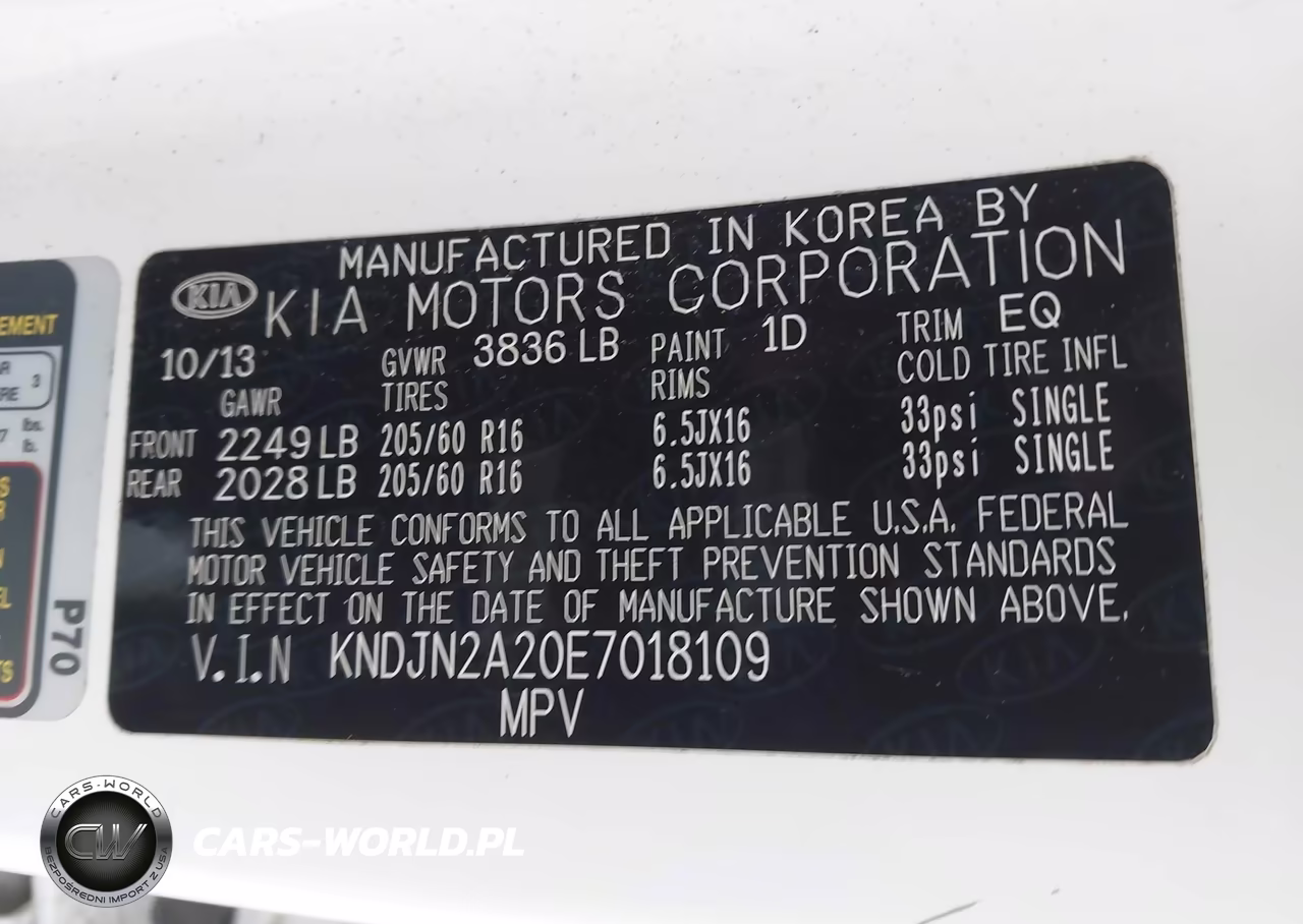 2014 Kia Soul VIN:KNDJN2A20E7018109 - 9