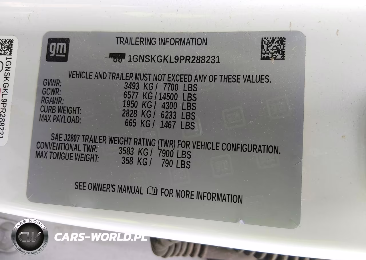 2023 Chevrolet Suburban 4Wd High Country VIN:1GNSKGKL9PR288231 - 9