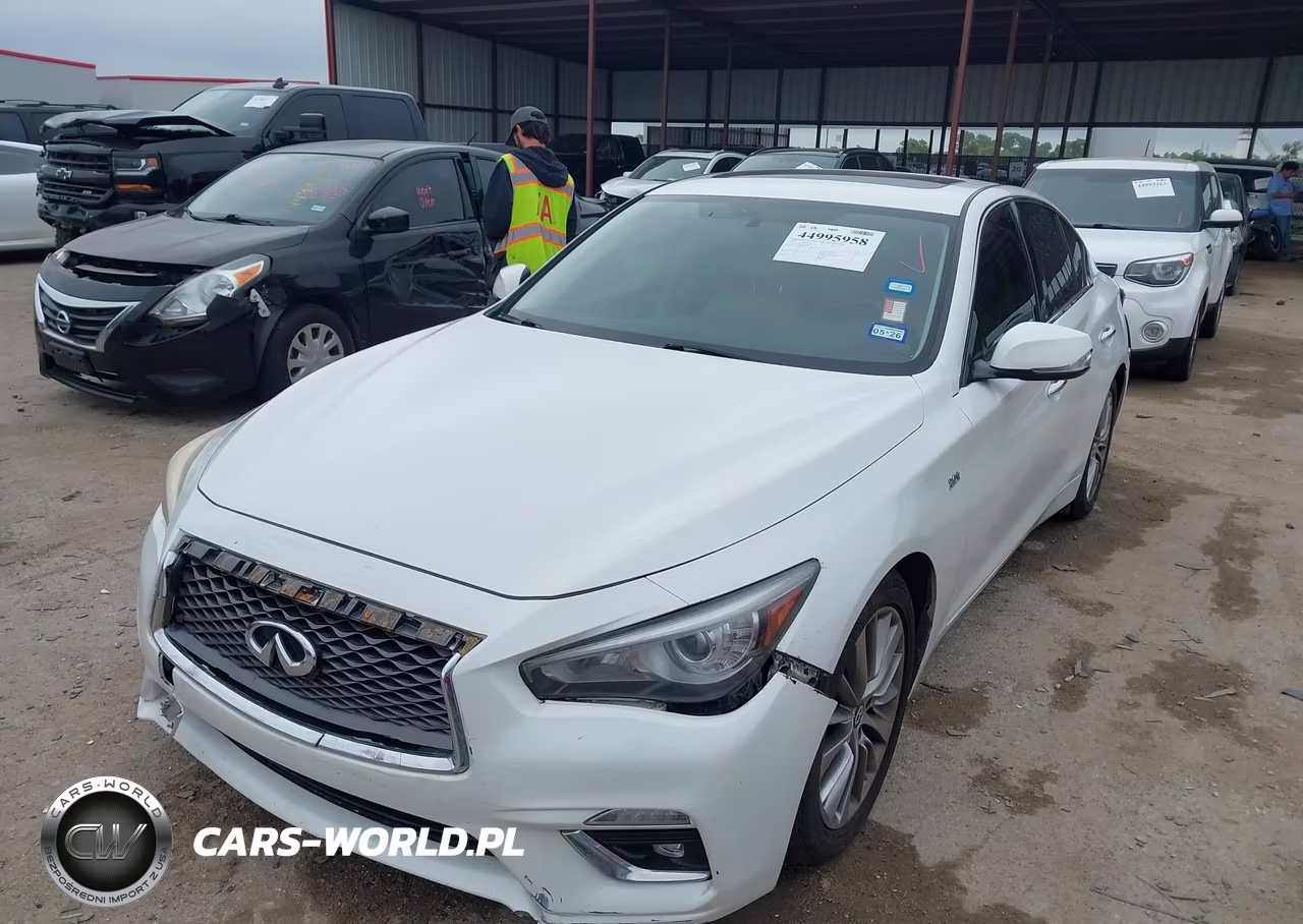 2018 Infiniti Q50 3.0T Luxe VIN:JN1EV7AP8JM367074 - 2