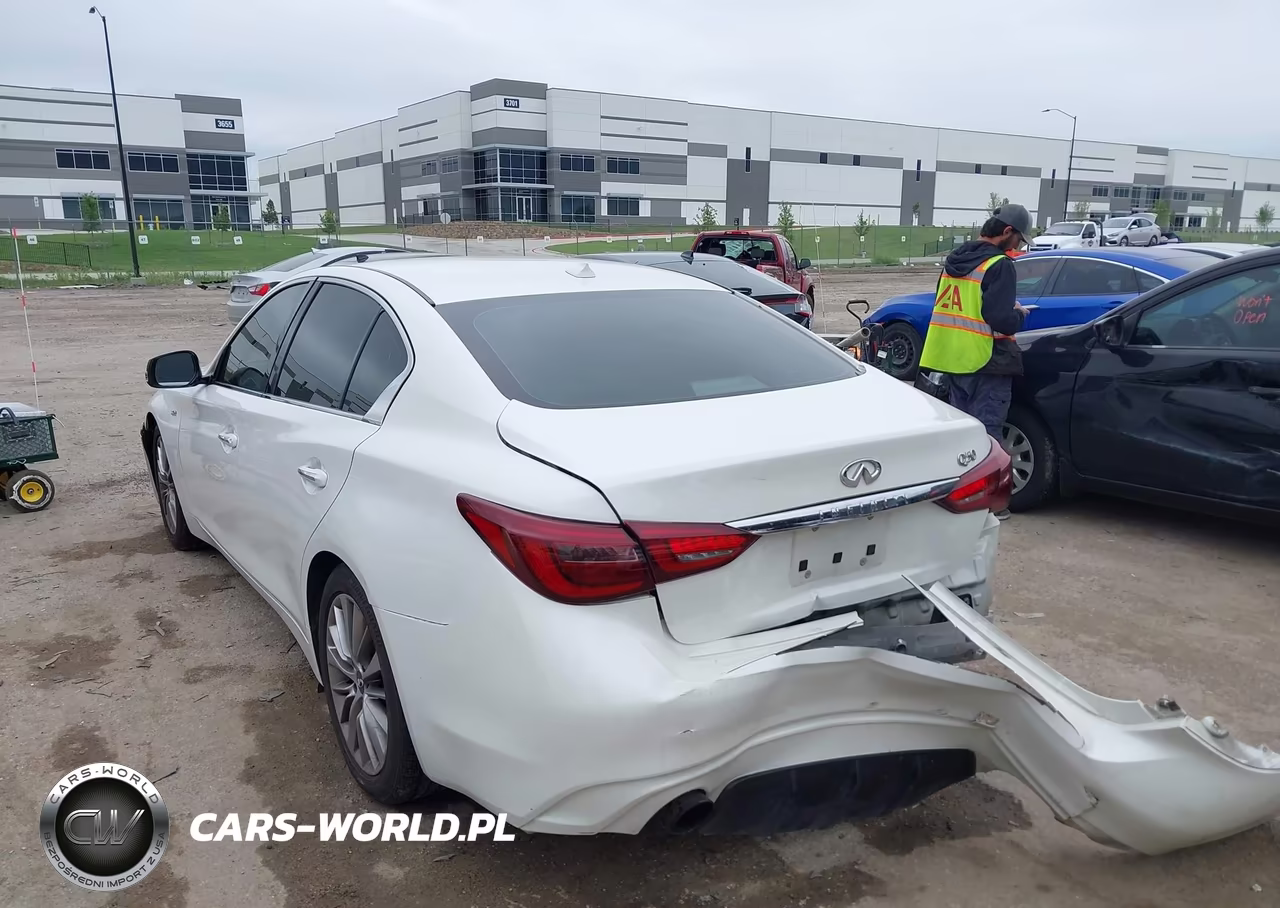 2018 Infiniti Q50 3.0T Luxe VIN:JN1EV7AP8JM367074 - 3