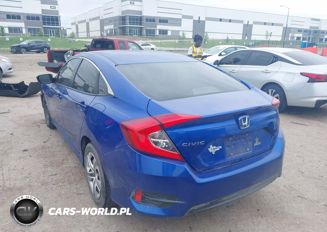 2017 Honda Civic Lx VIN:19XFC2F69HE019089 - 3