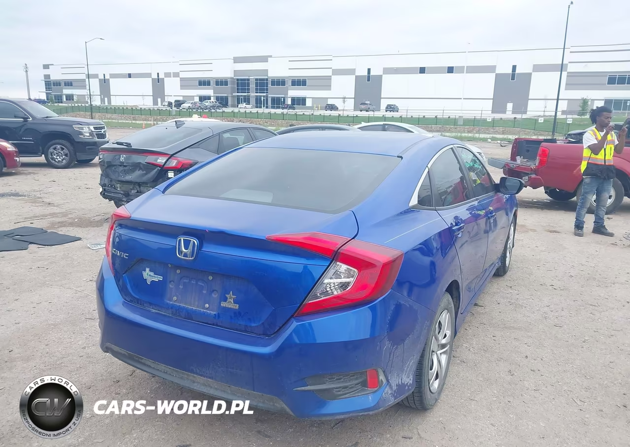 2017 Honda Civic Lx VIN:19XFC2F69HE019089 - 4