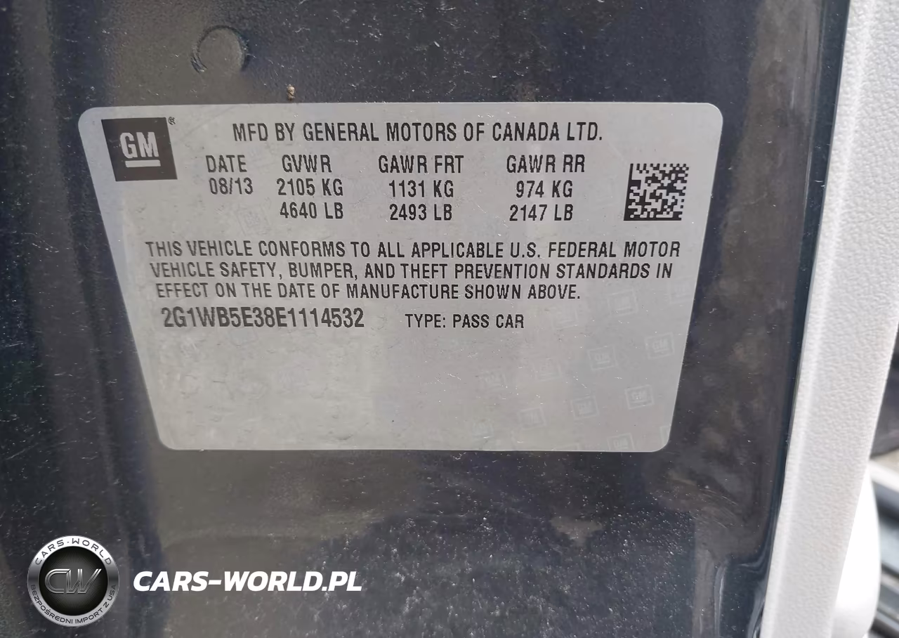 2014 Chevrolet Impala Limited Lt VIN:2G1WB5E38E1114532 - 9