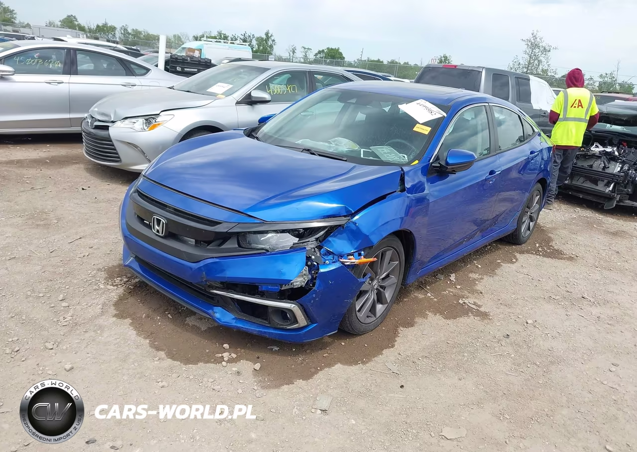 2021 Honda Civic Ex VIN:19XFC1F37ME009378 - 2