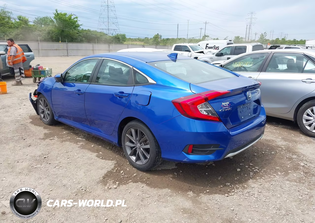 2021 Honda Civic Ex VIN:19XFC1F37ME009378 - 3