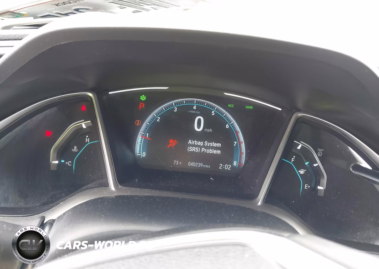 2021 Honda Civic Ex VIN:19XFC1F37ME009378 - 7