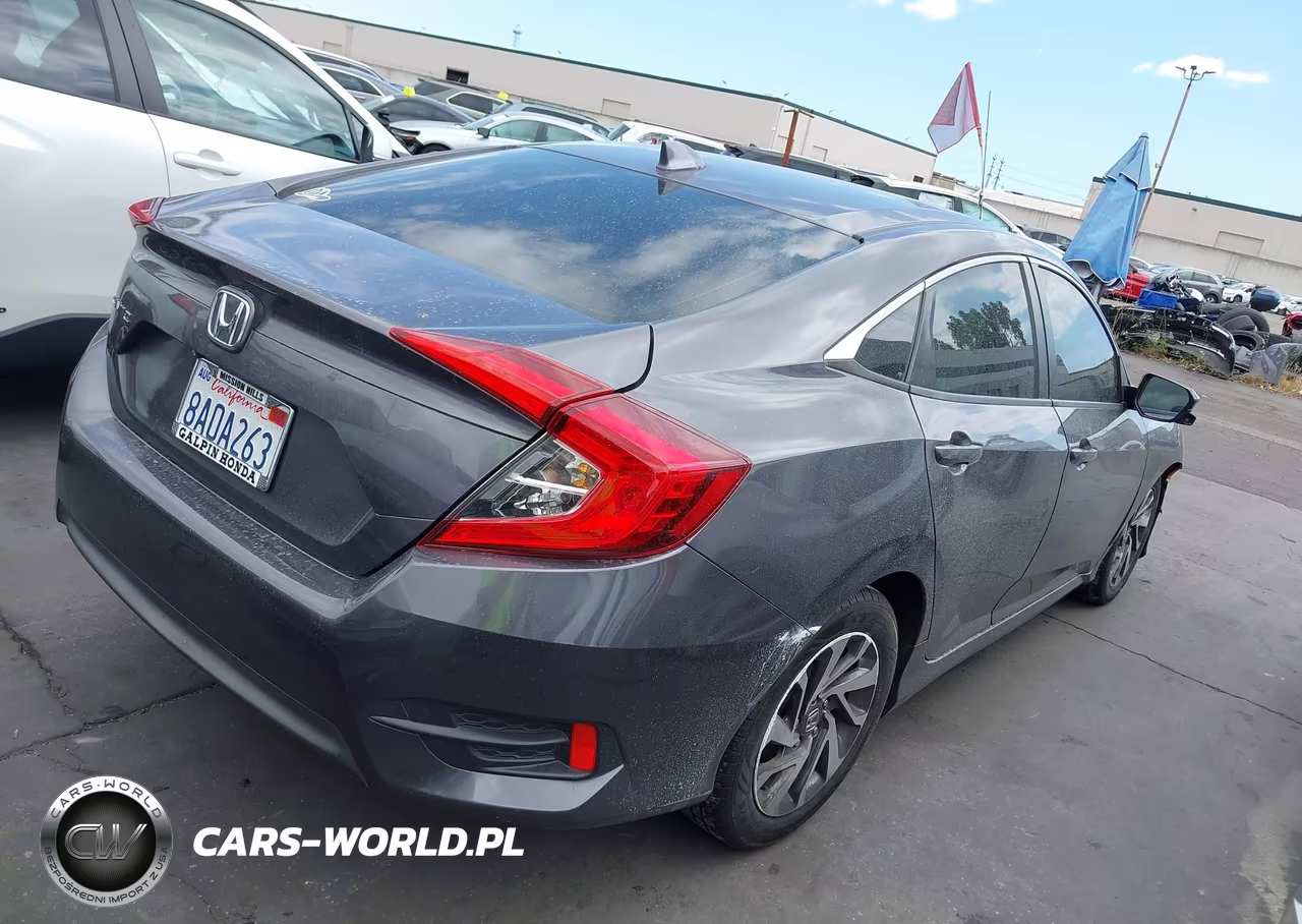 2017 Honda Civic Ex VIN:2HGFC2F70HH560286 - 4