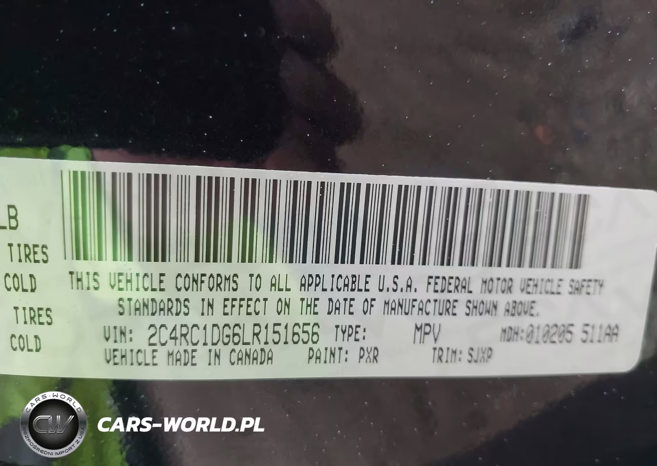2020 Chrysler Voyager Lxi VIN:2C4RC1DG6LR151656 - 9