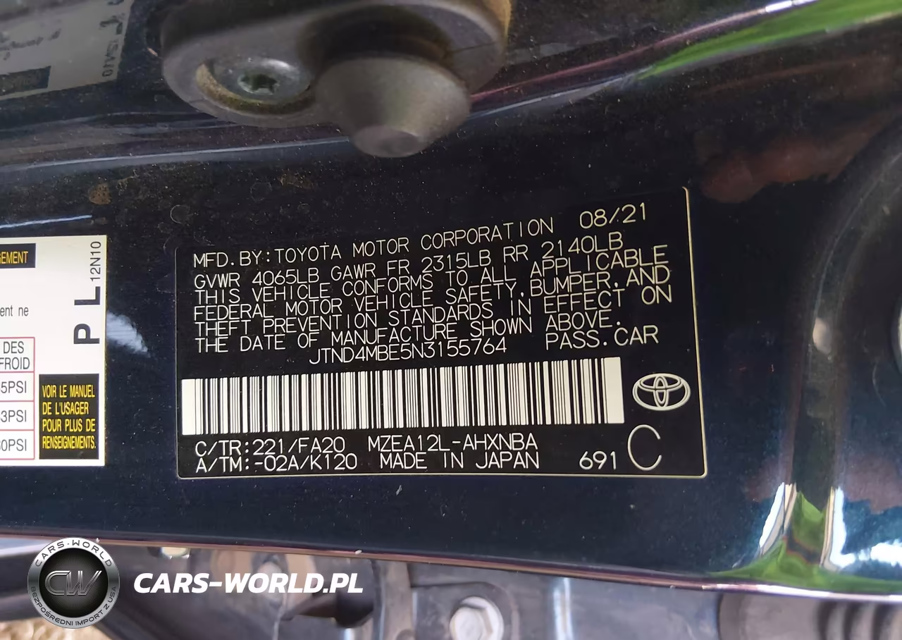 2022 Toyota Corolla Se VIN:JTND4MBE5N3155764 - 9