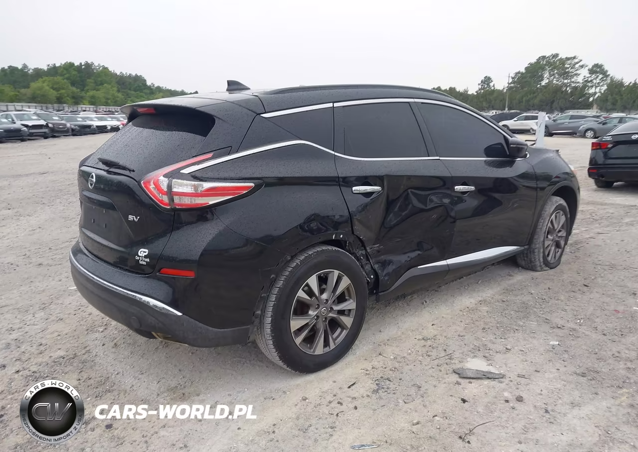 2017 Nissan Murano Sv VIN:5N1AZ2MG6HN139993 - 4