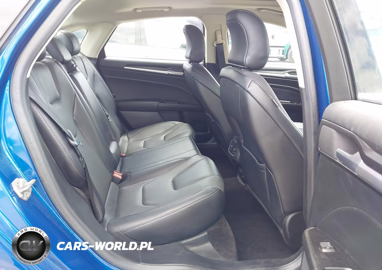 2017 Ford Fusion Hybrid Titanium VIN:3FA6P0RU5HR206637 - 8
