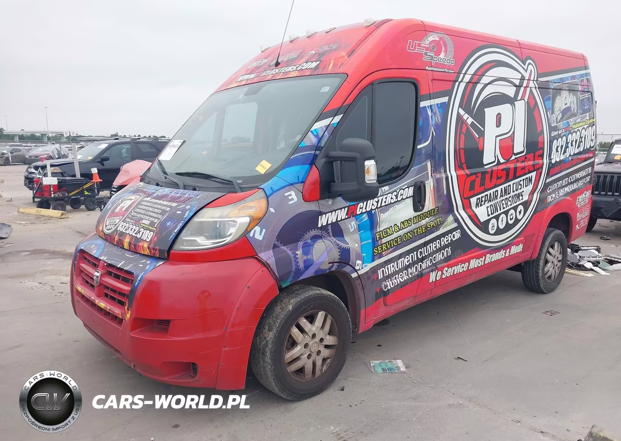 2016 Ram Promaster 1500 VIN:3C6TRVBGXGE100917 - 2