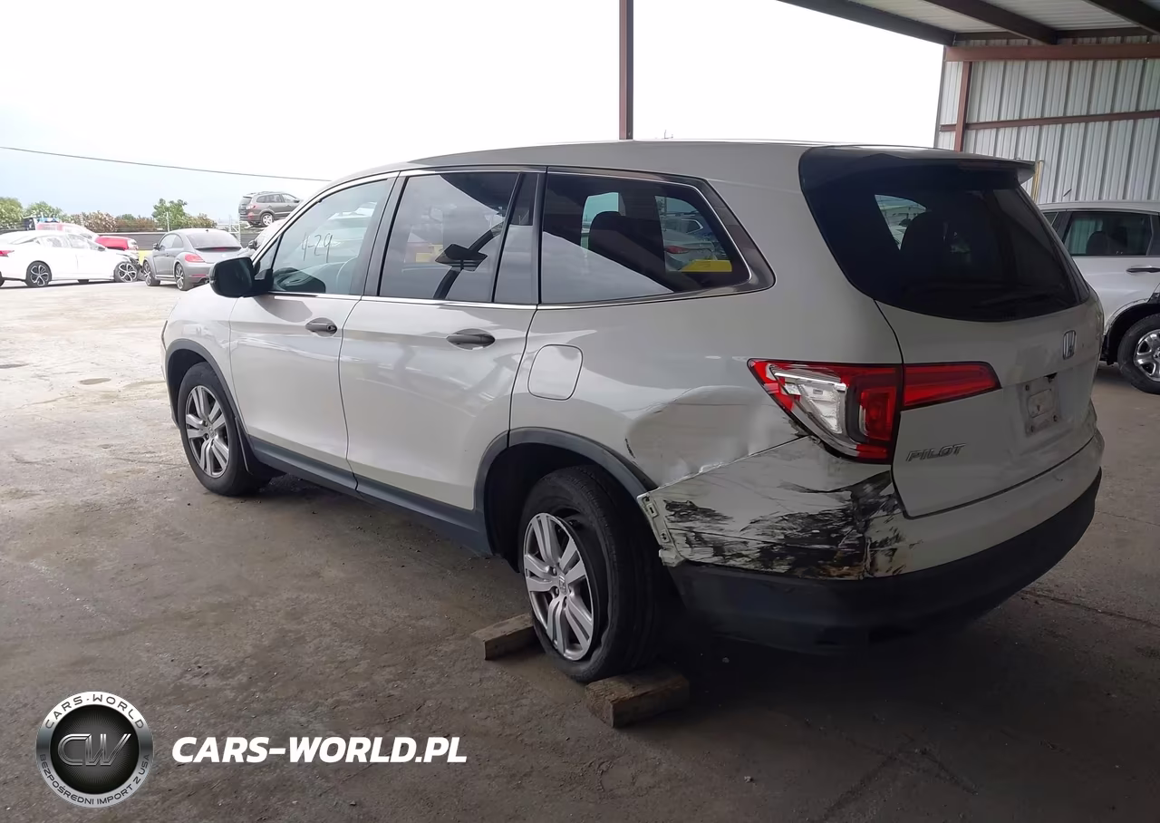2018 Honda Pilot Lx VIN:5FNYF5H17JB001922 - 3