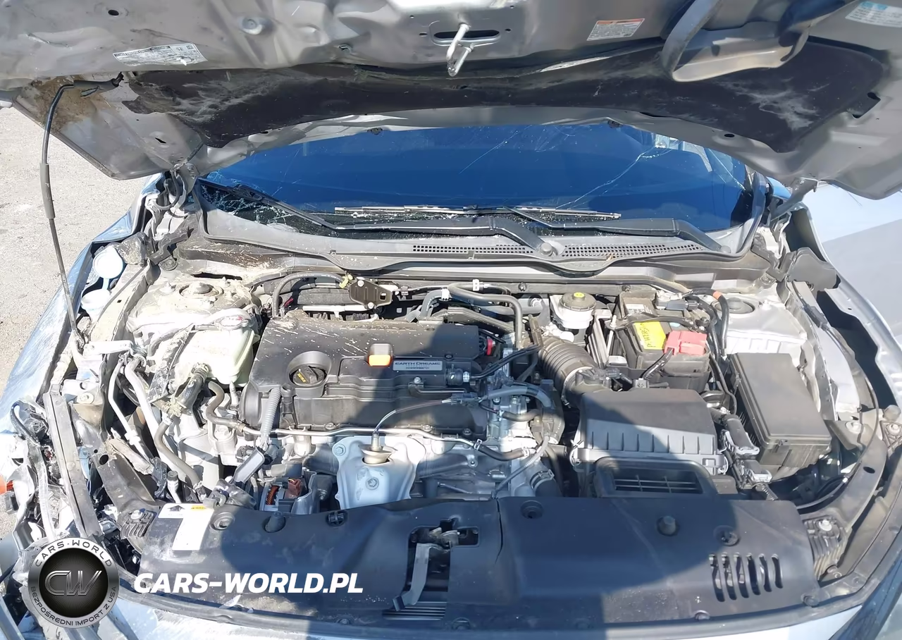 2019 Honda Civic Lx VIN:19XFC2F62KE210764 - 10