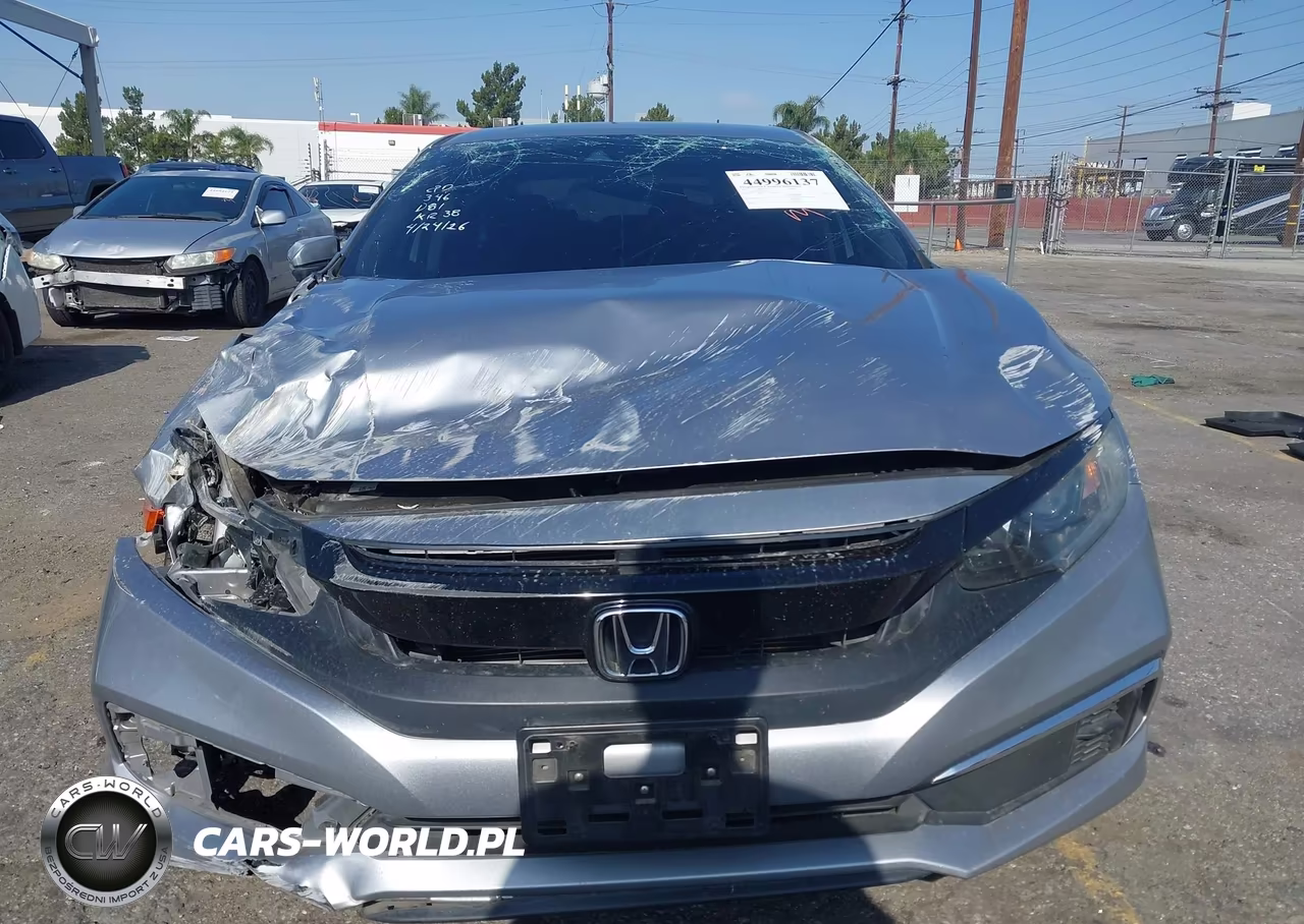 2019 Honda Civic Lx VIN:19XFC2F62KE210764 - 13
