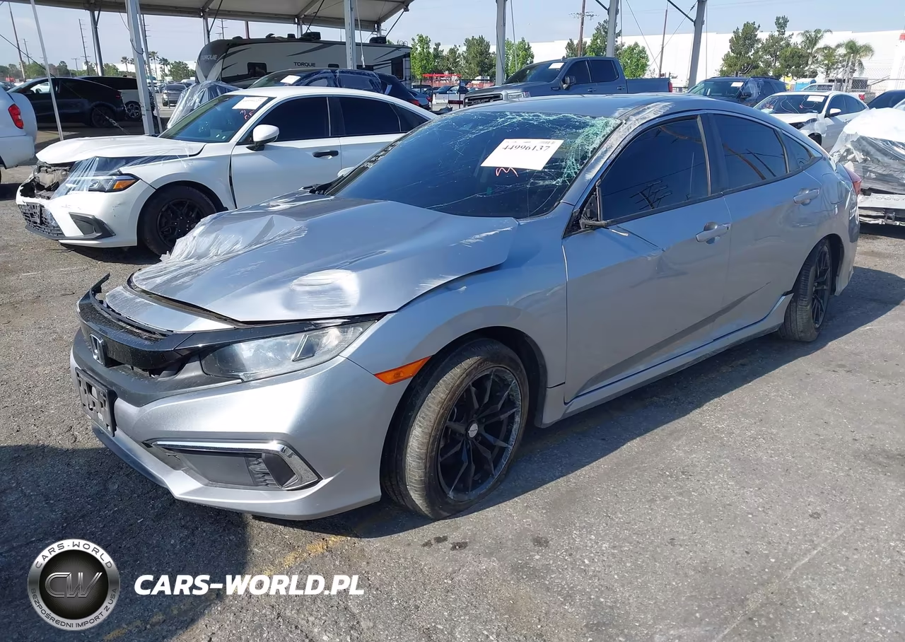 2019 Honda Civic Lx VIN:19XFC2F62KE210764 - 2
