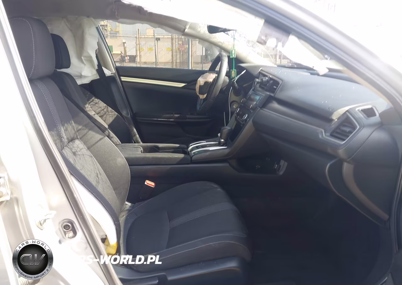 2019 Honda Civic Lx VIN:19XFC2F62KE210764 - 5