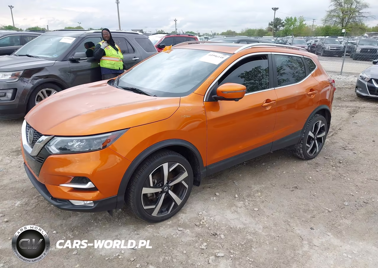 2021 Nissan Rogue Sport Sl Awd Xtronic Cvt VIN:JN1BJ1CW0MW427843 - 2